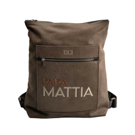 TICI Handmade Daddy Bag Zaino - colore: Marrone