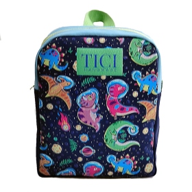 TICI Handmade Zainetto asilo Dinosauri - colore: Dinosauri