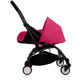 BABYZEN YOYO e Carrozzina - Pink - telaio nero