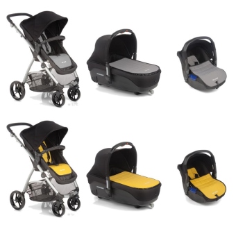 Be Cool Trio Slide 3 Cocoon - Crazy - Grey vs Yellow