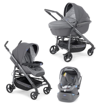 Chicco Trio Love - Silver