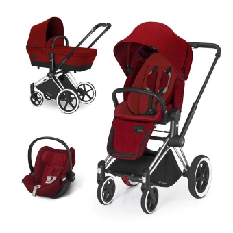 Cybex PRIAM Trio Cloud Q Plus - Hot and Spicy