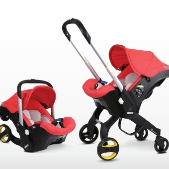 Simple Parenting Doona Infant Car Seat - Love Rosso