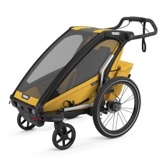Passeggino Quattro Ruote Thule Chariot Sport collezione 2022 Spectra Yellow