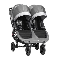 Passeggino Gemellare Baby Jogger City Mini Double GT collezione 2019 Steal Grey