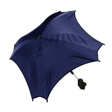 Junama Ombrellino parasole per passeggino collezione 2023 Blu Nero