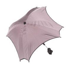 Junama Ombrellino parasole per passeggino collezione 2023 Rosa Nero