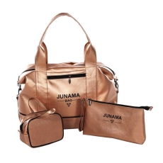Junama Set borse weekend collezione 2023 Oro Rosa