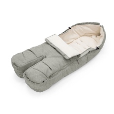 Stokke Sacco coprigambe collezione 2020 brushed grey