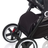 Dettaglio cestello portaoggetti - Passeggino Quattro Ruote Jan Crosslight