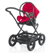 Seggiolino auto su telaio - Passeggino Trio Brevi Rider