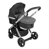 Passeggino con seduta trasformata in navicella - Colore: Anthracite - Passeggino Duo Chicco Urban