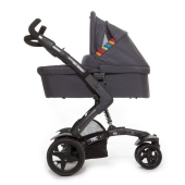 Vista laterale della navicella in dotazione - Passeggino Duo ABC Design 3Tec