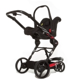 Vista del seggiolino auto Risus - optional - Passeggino Tre Ruote ABC Design 3Tec PLUS