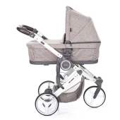 Vista con navicella port-enfant morbida Chili - accessorio opzionale - Passeggino Tre Ruote ABC Design Chili