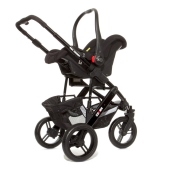 Vista del seggiolino auto Gruppo 0+ Risus (opzionale) - Passeggino Duo ABC Design Cobra