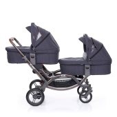Vista con 2 navicelle - Passeggino Gemellare ABC Design Zoom