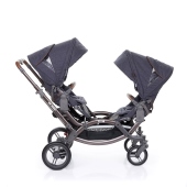 Vista con 2 sedute - Passeggino Gemellare ABC Design Zoom