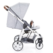 Vista laterale con seduta reclinata - Passeggino Quattro Ruote ABC Design Mint
