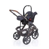 Vista Modalit Seggiolino Auto - Passeggino Tre Ruote ABC Design Salsa 3