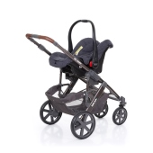 Vista Modalit Seggiolino Auto - Passeggino Quattro Ruote ABC Design Salsa 4