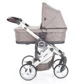 Vista con navicella morbida port-enfant - accessorio opzionale   - Passeggino Quattro Ruote ABC Design Pepper