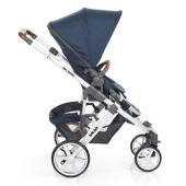 Vista laterale del passeggino - colore style: Admiral - Passeggino Quattro Ruote ABC Design Salsa 4