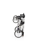 Chiusura a libro,  vista laterale - Passeggino Duo ABC Design Turbo 4