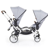 Versione passeggino - sedute in posizione fronte mamma - Passeggino Gemellare ABC Design Zoom
