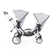 Vista laterale - Passeggino Gemellare ABC Design Zoom Air