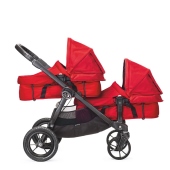 Vista con 2 navicelle - Passeggino Gemellare Baby Jogger City Select gemellare