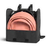Vista con passeggino Yoyo inserito - Stokke Zaino YOYO2