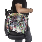 Passeggino chiuso a libro, trasportabile a tracolla - Passeggino Leggero Be Cool Bubble