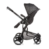 Vista laterale fronte mamma - Passeggino Quattro Ruote Be Cool Bandit