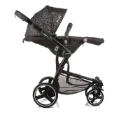 Vista con seduta reclinata in posizione nanna - Passeggino Quattro Ruote Be Cool Bandit