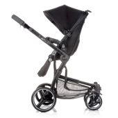 Vista del passeggino con seduta in posizione fronte mamma - Passeggino Quattro Ruote Be Cool Bandit