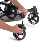 Particolare delle ruote removibili - Passeggino Quattro Ruote Be Cool Bandit