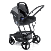 Versione travel system con seggiolino auto - Passeggino Trio Be Cool Trio Quantum 3 Top