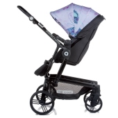 Vista laterale passeggino fronte mamma - Passeggino Trio Be Cool Trio Quantum 3 Top