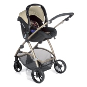Versione travel system con seggiolino auto - Passeggino Trio Be Cool Trio Slide 3 Top