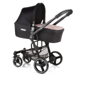 Vista carrozzina colore Naif Pale - Passeggino Trio Be Cool Trio Bandit 3 Nidus