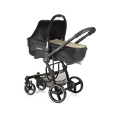 Vista carrozzina colore Boho Ivory - Passeggino Trio Be Cool Trio Bandit 3 Cocoon
