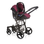 Vista travel system colore Naif Purple - Passeggino Trio Be Cool Trio Bandit 3 Nidus