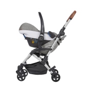 Vista con seggiolino auto - accessorio opzionale - Passeggino Leggero Bebe Confort Laika