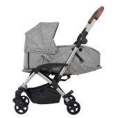 Vista con navicella morbida Laika - accessorio opzionale - Passeggino Leggero Bebe Confort Laika