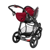 Combinazione Travel System con seggiolino auto Cratis Fix - Passeggino Trio Bebe Confort Trio High Trek