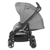 Vista laterale con schienali reclinati - Passeggino Gemellare Bebe Confort Dana For2
