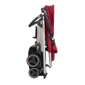 Vista telaio chiuso in posizione in piedi - Colore: Robin Red Telaio Alluminio - Passeggino Quattro Ruote Bebe Confort Loola 3