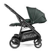 Vista laterale con schienale reclinato - Passeggino Quattro Ruote Peg Perego Veloce TC
