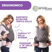 Ergonomia - Mei Tai ComfyFit Portabeb Boppy